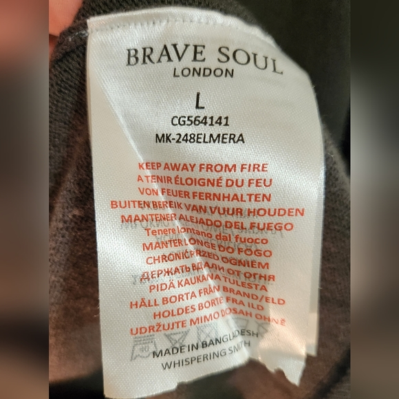 Brave Soul London Sweater - Picture 4 of 5